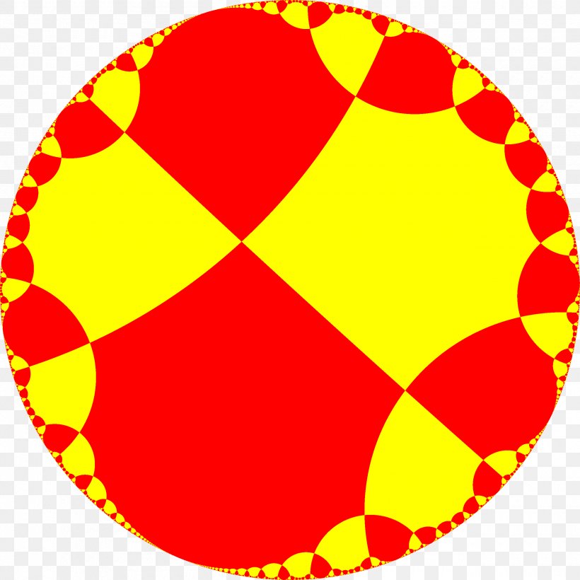 Hyperbolic Geometry Uniform Tilings In Hyperbolic Plane Tessellation Trioctagonal Tiling, PNG, 2520x2520px, Hyperbolic Geometry, Area, Ball, Dual Polyhedron, Football Download Free