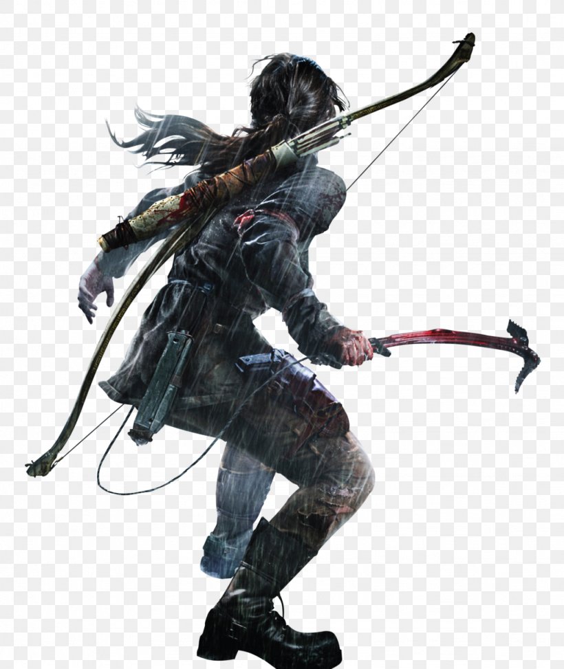 Rise Of The Tomb Raider The Technomancer Lara Croft PlayStation 4, PNG, 1024x1216px, Rise Of The Tomb Raider, Action Figure, Adventure Game, Bowyer, Cold Weapon Download Free