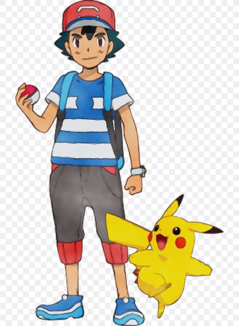 Ash Ketchum Pikachu Misty Character Kalos, PNG, 714x1119px, Ash Ketchum, Animated Cartoon, Art, Cartoon, Character Download Free