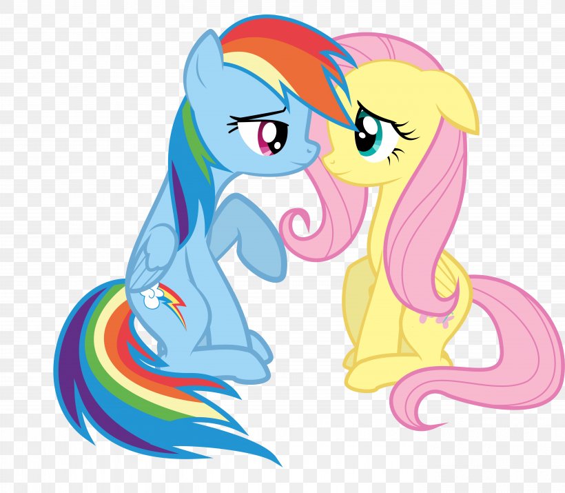 Rainbow Dash Fluttershy Pony Pinkie Pie DeviantArt, PNG, 5544x4838px, Watercolor, Cartoon, Flower, Frame, Heart Download Free