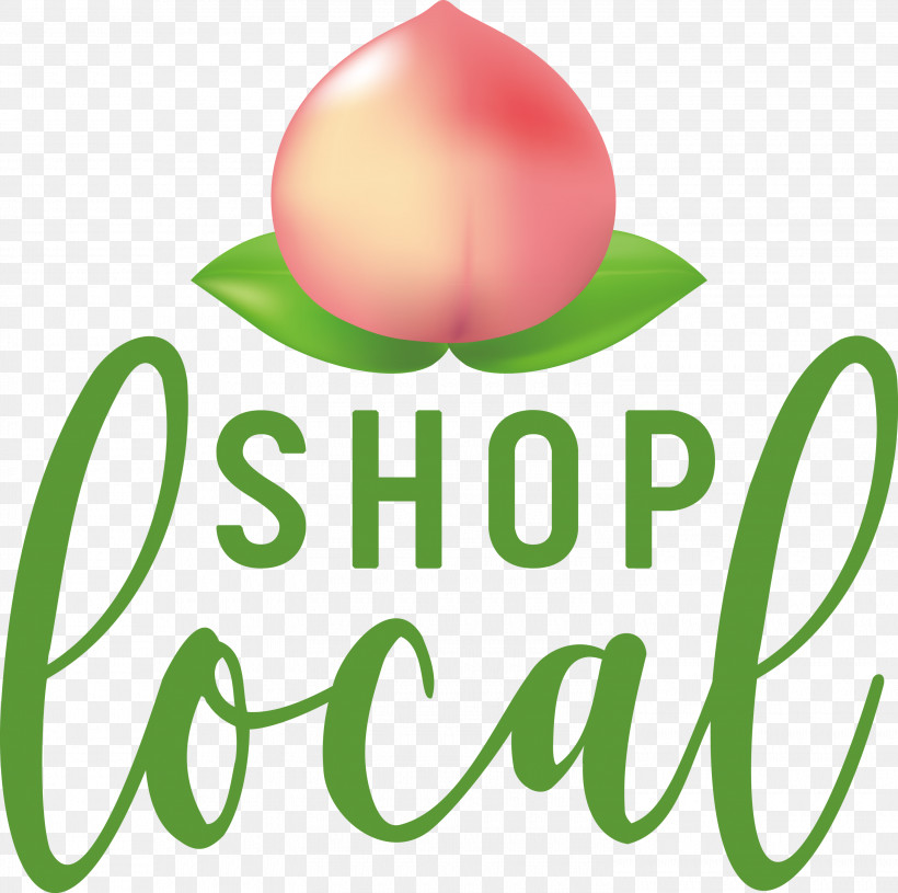SHOP LOCAL, PNG, 3000x2983px, Shop Local, Flower, Fruit, Green, Line Download Free