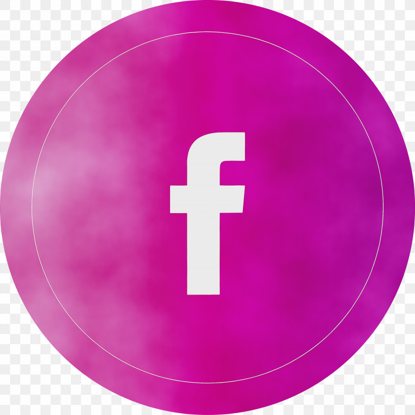 Symbol Pink M Icon Facebook, PNG, 2999x3000px, Facebook Purple Logo, Facebook, Meter, Paint, Pink M Download Free