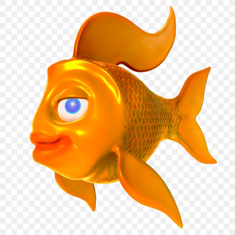 Goldfish ZBrush 3D Computer Graphics Digital Painting Sketch, PNG, 1024x1024px, 3d Computer Graphics, Goldfish, Animal, Animation, Aquarium Download Free