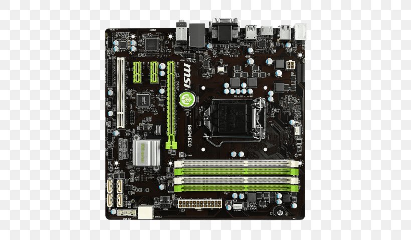 Motherboard LGA 1150 CPU Socket Land Grid Array MSI, PNG, 599x479px, Motherboard, Atx, Central Processing Unit, Computer Component, Computer Hardware Download Free