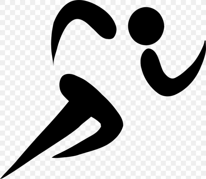 Olympic Games Running Olympic Symbols Track & Field Olympic Sports, PNG, 827x720px, Olympic Games, Artwork, Athletics, Black, Black And White Download Free