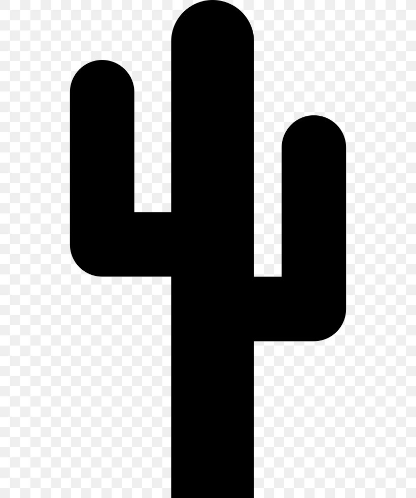 Logo Hand Black And White, PNG, 546x980px, Cactaceae, Autocad Dxf, Black And White, Cactus Garden, Cdr Download Free