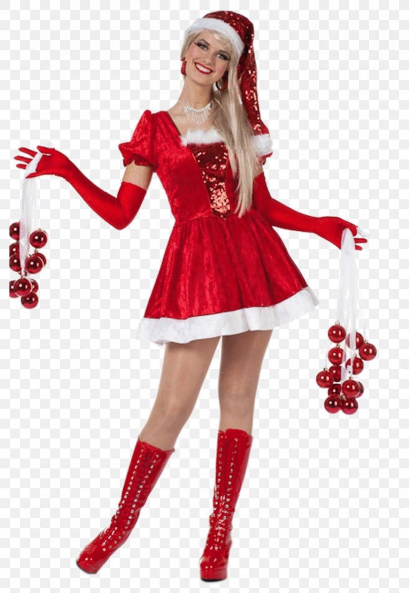 Santa Claus Dress Christmas Costume Party, PNG, 873x1267px, Santa Claus, Beret, Christmas, Clothing, Costume Download Free