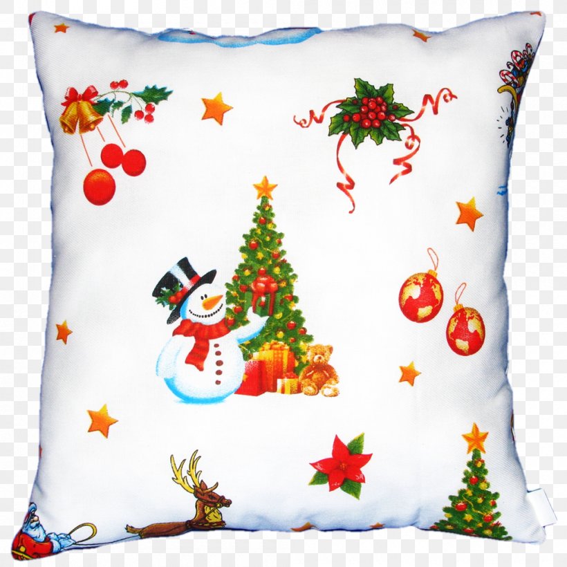 Throw Pillows Santa Claus Cushion Christmas, PNG, 1000x1000px, Pillow, Biano, Child, Christmas, Christmas Ornament Download Free