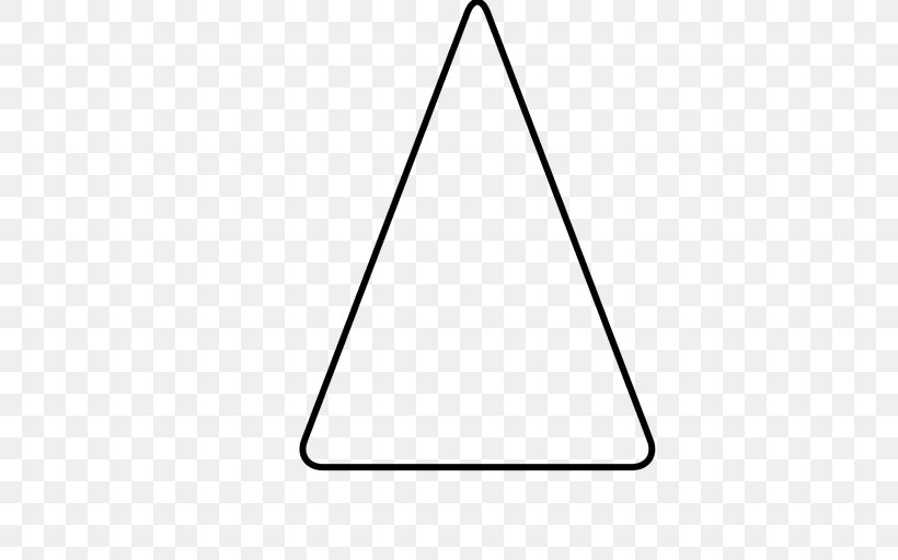 Triangle, PNG, 512x512px, Triangle, Area, Black, Black And White, Rectangle Download Free