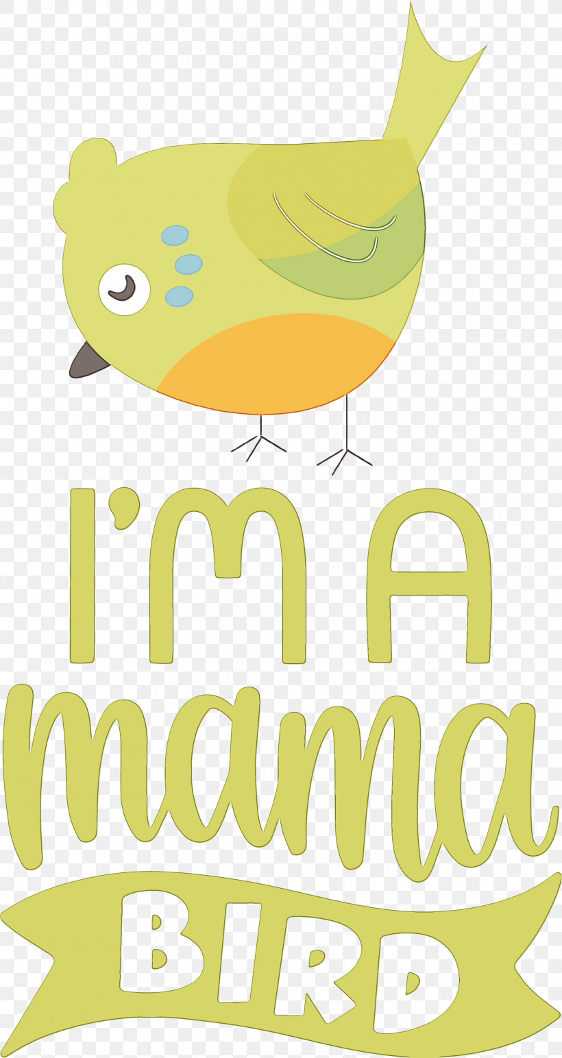 Birds Logo Cartoon Yellow Meter, PNG, 1870x3523px, Mama Bird, Beak, Bird, Birds, Cartoon Download Free