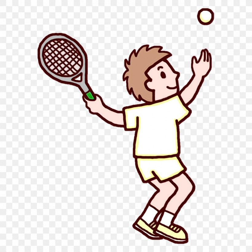 Cartoon Line Art Character Tennis Beach Racket, PNG, 1400x1400px, School, Area, Beach Racket, Behavior, Cartoon Download Free