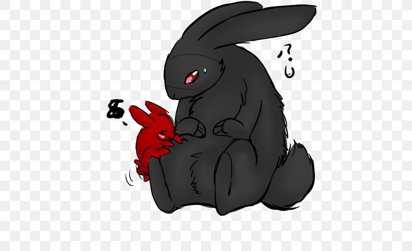 Domestic Rabbit Hare Cartoon, PNG, 500x500px, Domestic Rabbit, Cartoon, Fictional Character, Hare, Legendary Creature Download Free