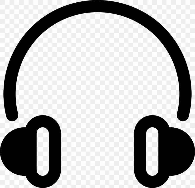 Headphones Clip Art, PNG, 980x950px, Headphones, Area, Audio, Audio Equipment, Black And White Download Free
