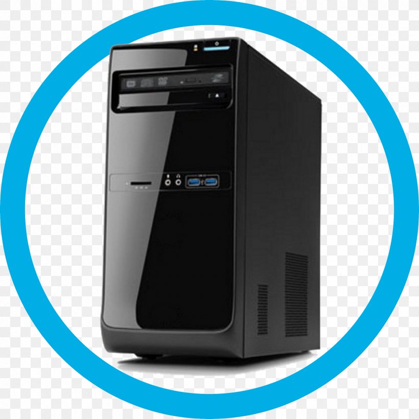 Intel Core Hewlett-Packard Desktop Computers, PNG, 2400x2400px, Intel, Central Processing Unit, Computer, Computer Accessory, Computer Case Download Free