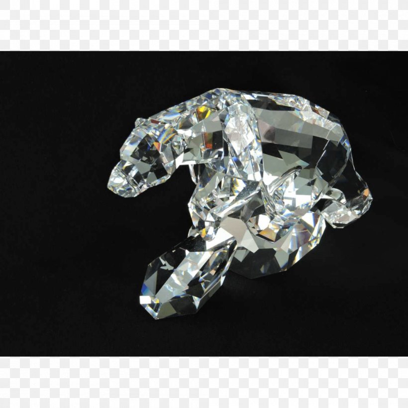 Polar Bear Crystal Swarovski AG Jewellery, PNG, 1000x1000px, Bear, Antique, Crystal, Diamond, Fashion Accessory Download Free