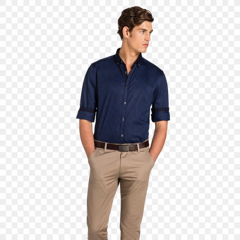 T-shirt Sleeve Polo Shirt Piqué, PNG, 3000x3000px, Tshirt, Blue, Button, Casual, Clothing Download Free