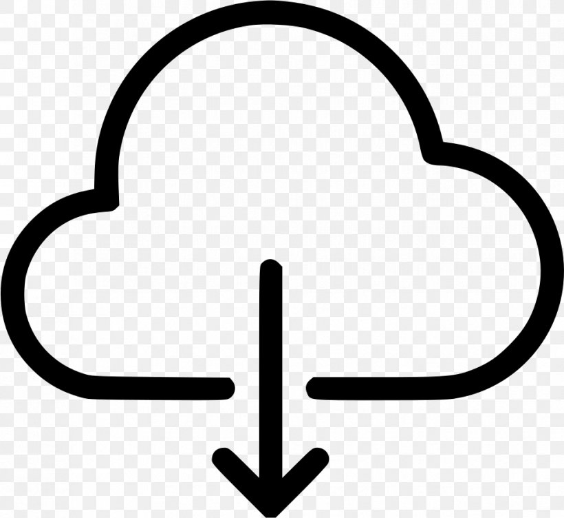 Cloud Computing Cloud Storage, PNG, 981x900px, Cloud Computing, Area, Black And White, Body Jewelry, Cloud Storage Download Free