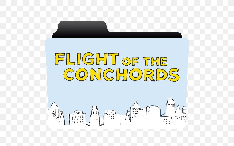 Logo Flight Of The Conchords Film Poster, PNG, 512x512px, Logo, Area, Brand, Film, Film Poster Download Free