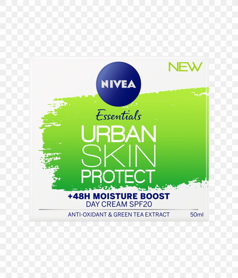 Nivea Essentials Urban Skin Defense Dagcrème Spf20 Nivea Essentials Urban Skin Defence Cuidado Día Spf20 50 Ml 50 Ml Cream Brand, PNG, 1010x1180px, Nivea, Brand, Cream, Detoxification, Grass Download Free