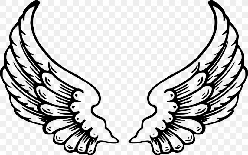 Angel Halo 3: ODST Drawing Clip Art, PNG, 960x602px, Angel, Artwork, Beak, Bird, Black And White Download Free