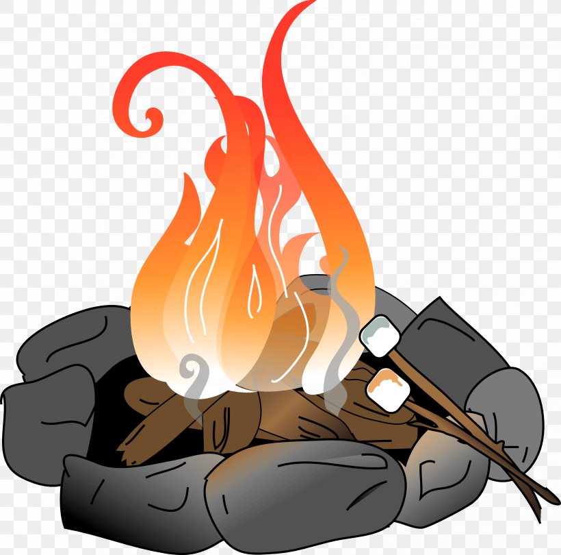 Barbecue Grill Fire Pit Campfire Bonfire Clip Art, PNG, 3300x3262px, Barbecue Grill, Bonfire, Campfire, Camping, Campsite Download Free
