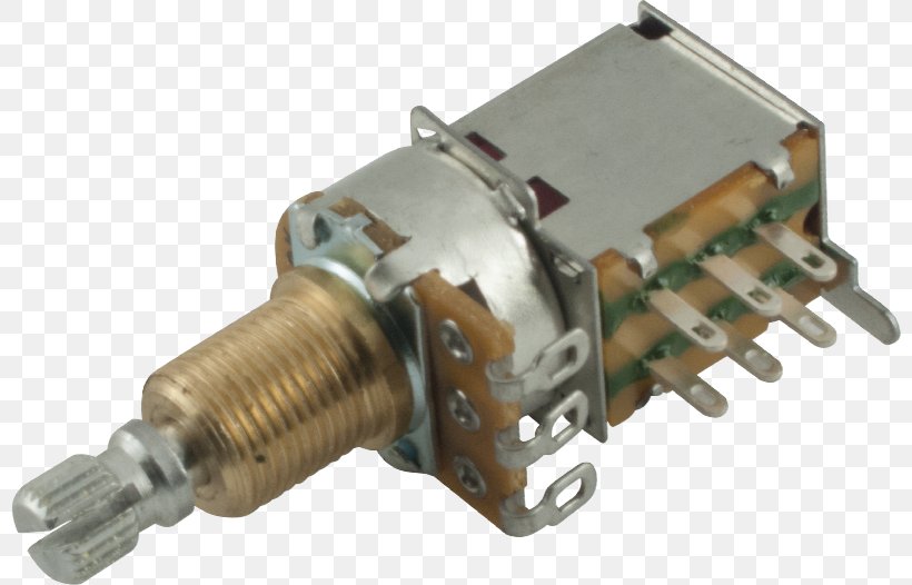 Electronic Component Potentiometer Passivity Electrical Switches Electronic Circuit, PNG, 800x526px, Electronic Component, Amplifier, Automotive Ignition Part, Circuit Component, Electrical Switches Download Free