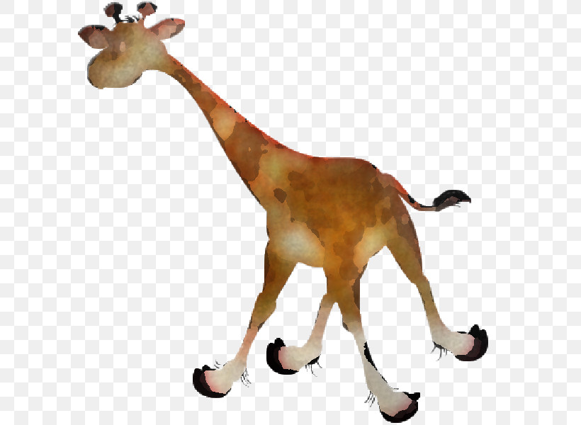 Giraffe Giraffidae Animal Figure Wildlife Toy, PNG, 600x600px, Giraffe, Animal Figure, Animation, Fawn, Giraffidae Download Free