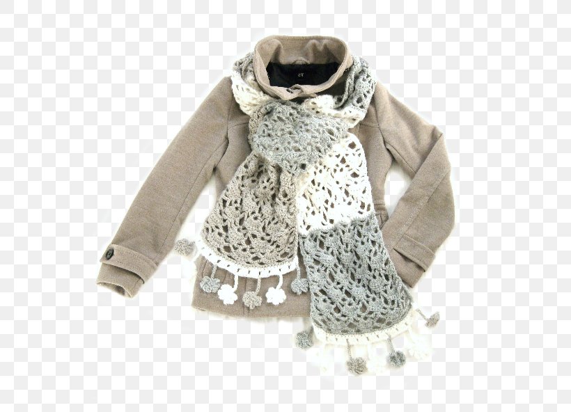 Crochet Scarf Shawl Wool Pattern, PNG, 592x592px, Crochet, Beige, Blanket, Fur, Knit Cap Download Free