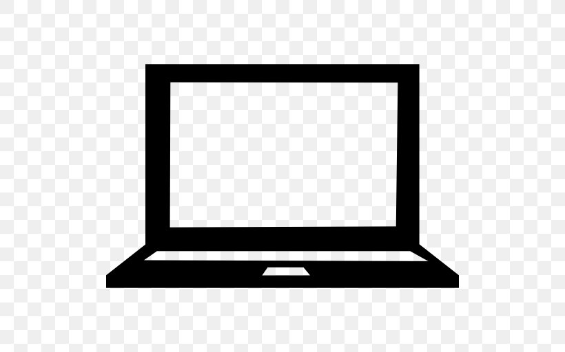 Laptop MacBook Air, PNG, 512x512px, Laptop, Area, Black, Black And White, Computer Download Free