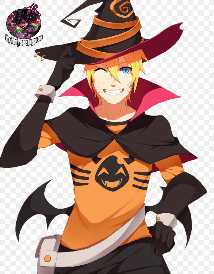 Rendering Naruto Halloween Clip Art, PNG, 975x1250px, Watercolor, Cartoon, Flower, Frame, Heart Download Free