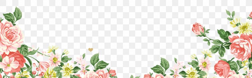 Flower Clip Art, PNG, 1920x600px, Flower, Art, Cartoon, Cut Flowers, Decor Download Free