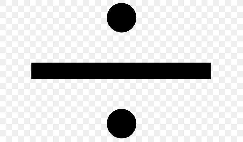 Obelus Division Sign Mathematics Symbol, PNG, 636x480px, Obelus, Area, Arithmetic, Black, Black And White Download Free