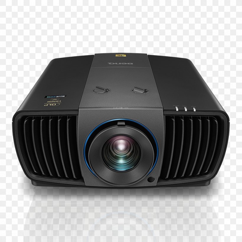 BenQ LK970 Projector 9H.JH477.15E Multimedia Projectors 4K Resolution Laser Projector, PNG, 1000x1000px, 4k Resolution, Multimedia Projectors, Benq, Brightness, Digital Light Processing Download Free