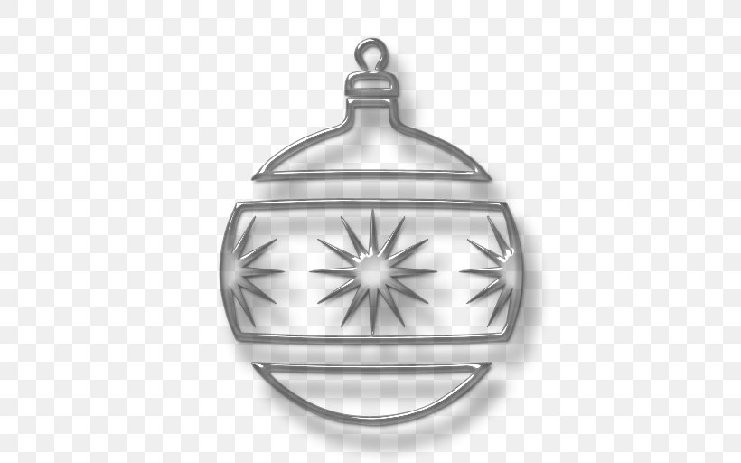 Christmas Ornament Santa Claus, PNG, 512x512px, Christmas Ornament, Black And White, Christmas, Christmas Card, Christmas Decoration Download Free