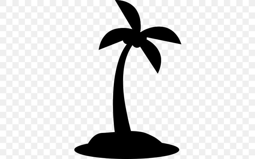 Clip Art Leaf Line Silhouette Tree, PNG, 512x512px, Leaf, Arecales, Blackandwhite, Palm Tree, Plant Download Free