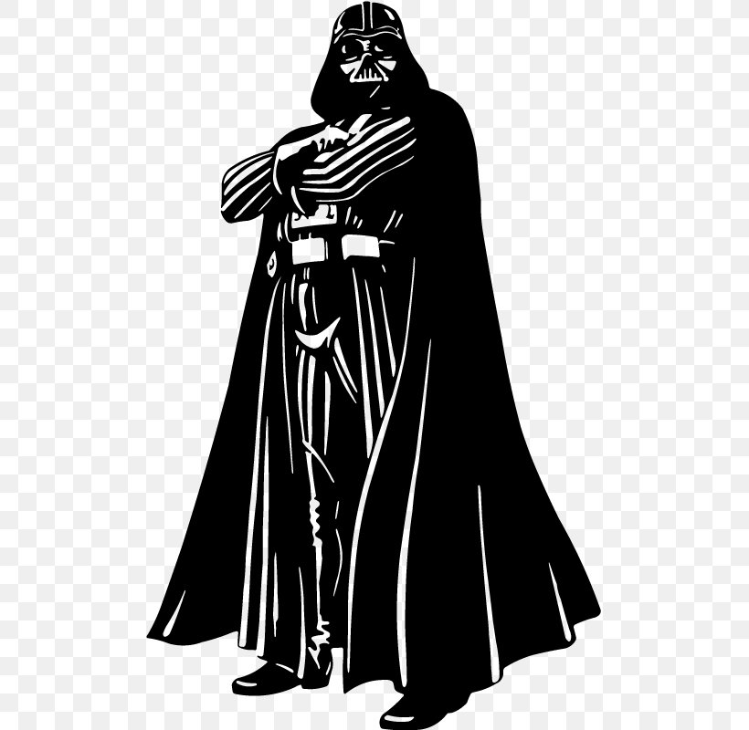 Darth Vader Clip Art, PNG, 800x800px, Darth Vader, Blackandwhite, Costume, Darth, Fictional Character Download Free