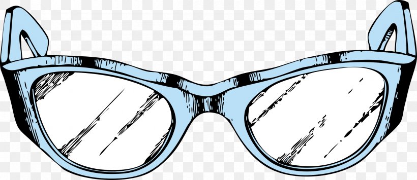 Glasses Clip Art, PNG, 2400x1040px, Glasses, Eye, Eyewear, Fashion Accessory, Goggles Download Free