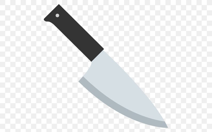 Knife Emoji Sticker Fork Kitchen Knives, PNG, 512x512px, Knife, Art Emoji, Blade, Bowie Knife, Cold Weapon Download Free
