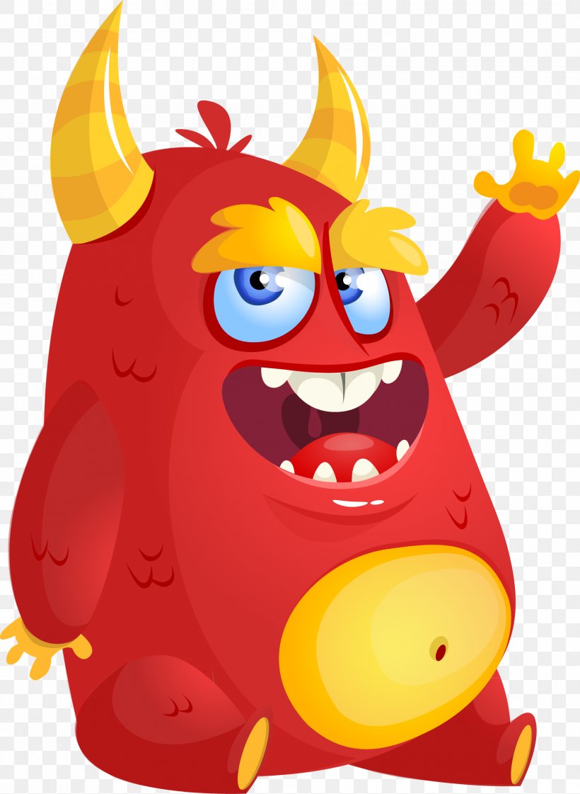 Monster, PNG, 1890x2585px, Monster, Art, Cartoon, Devil, Drawing Download Free