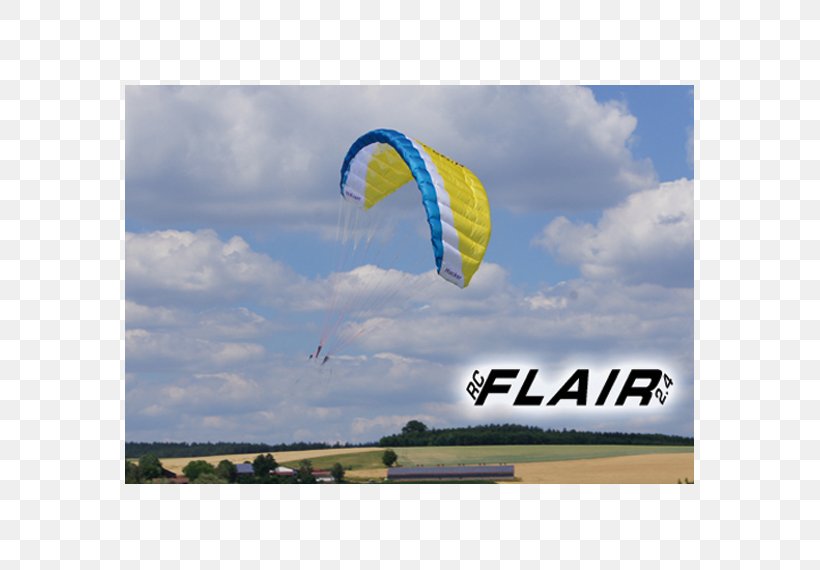 Paragliding Gleitschirm White Radio-controlled Model Yellow, PNG, 570x570px, Paragliding, Air Sports, Blue, Cloud, Dhv Download Free