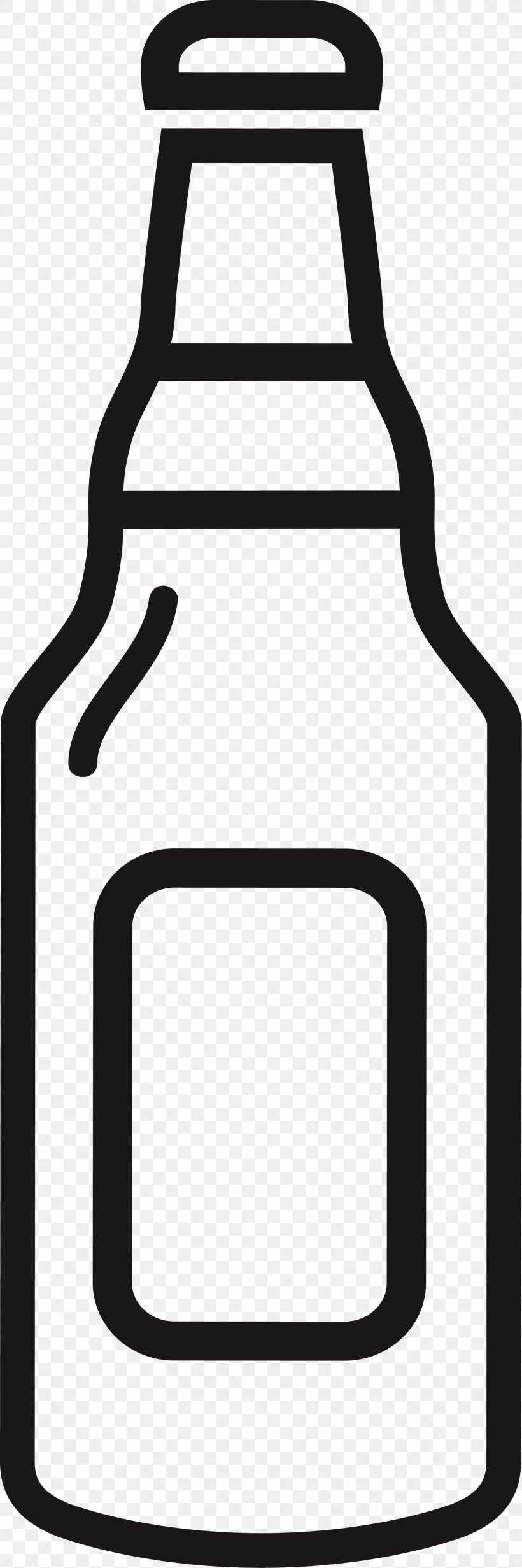 Beer Bottle Draught Beer, PNG, 1604x4816px, Beer, Beer Bottle, Black, Black And White, Draught Beer Download Free