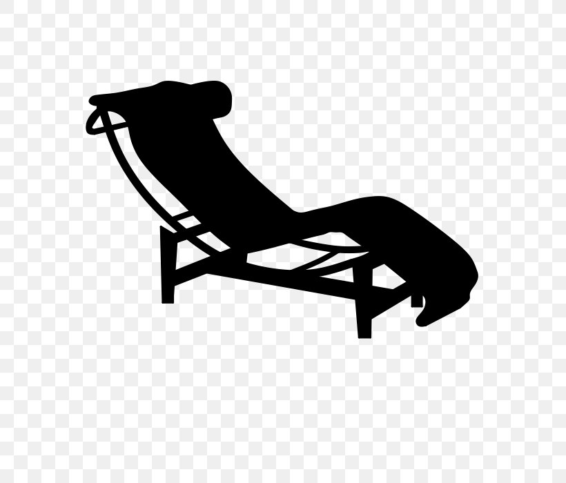 Deckchair Chaise Longue Furniture, PNG, 700x700px, Chair, Artikel, Bed, Black, Black And White Download Free
