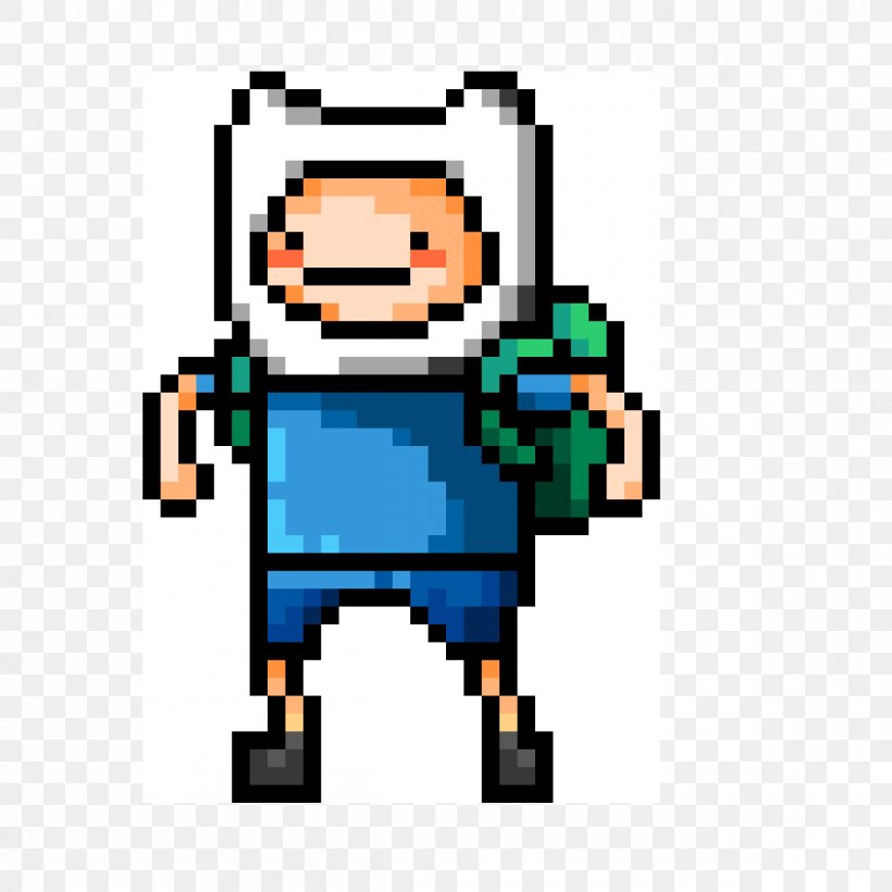 Finn The Human Jake The Dog Pixel Art Drawing, PNG, 1200x1200px, Finn The Human, Adventure Time, Art, Character, Dots Download Free