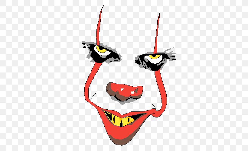 It Clown Drawing Slasher, PNG, 500x500px, Clown, Artwork, Drawing, Fan Art, Fictional Character Download Free