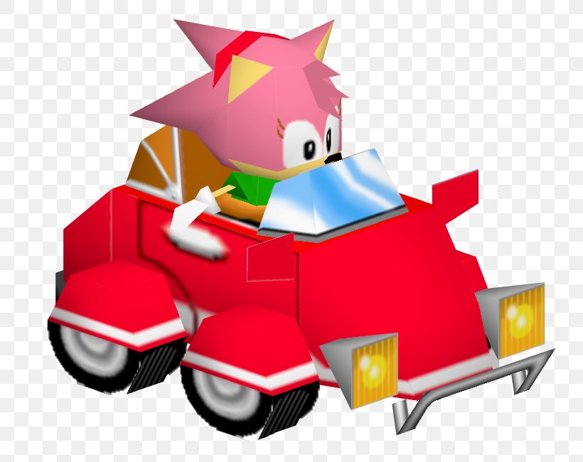 Sonic R Sonic The Hedgehog 2 Amy Rose Sonic Heroes Sonic Mania, PNG, 750x650px, Sonic R, Amy Rose, Automotive Design, Car, Fictional Character Download Free