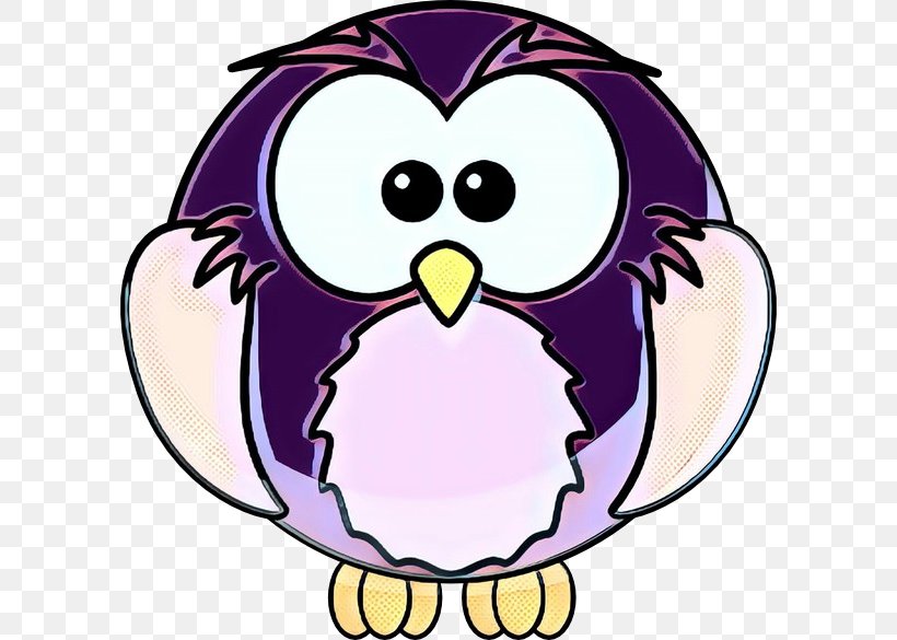 Bird Cartoon Purple Violet Flightless Bird, PNG, 600x585px, Pop Art, Beak, Bird, Bird Of Prey, Cartoon Download Free