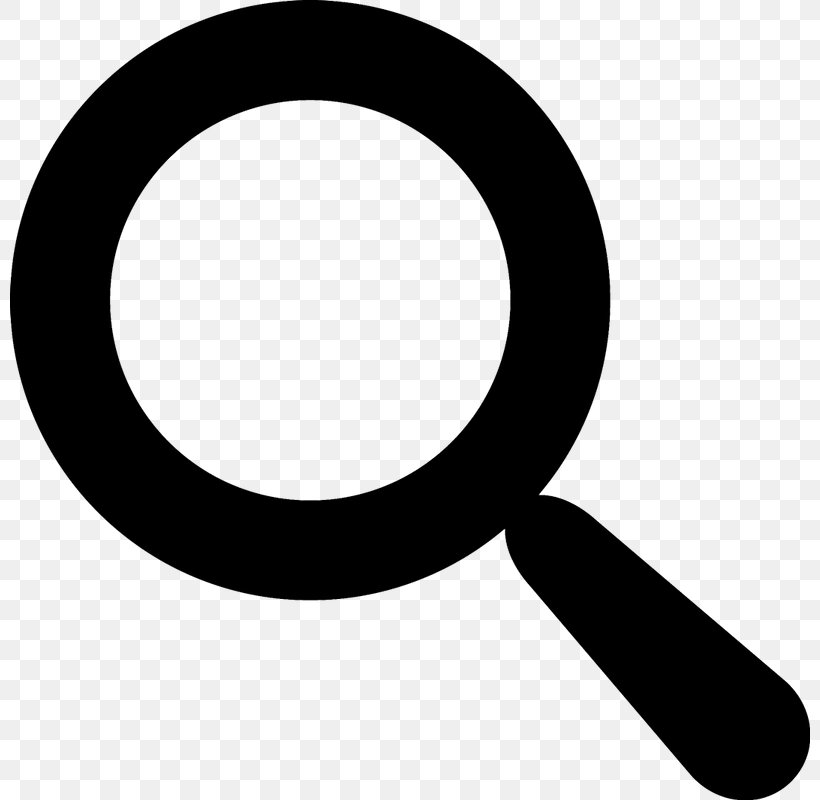 Download, PNG, 800x800px, Magnifying Glass, Black And White, Organization, Symbol Download Free