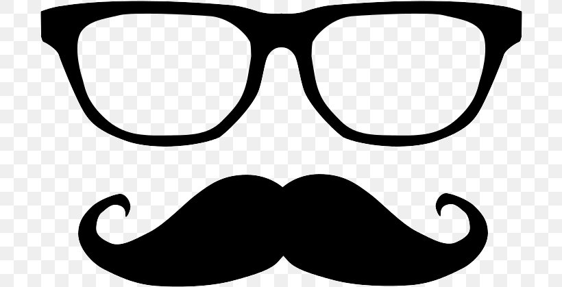 Sunglasses Drawing, PNG, 704x419px, Moustache, Blackandwhite, Drawing, Eye, Eyewear Download Free