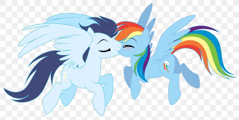 Rainbow Dash Pony Rarity Twilight Sparkle DeviantArt, PNG, 2150x1080px, Watercolor, Cartoon, Flower, Frame, Heart Download Free
