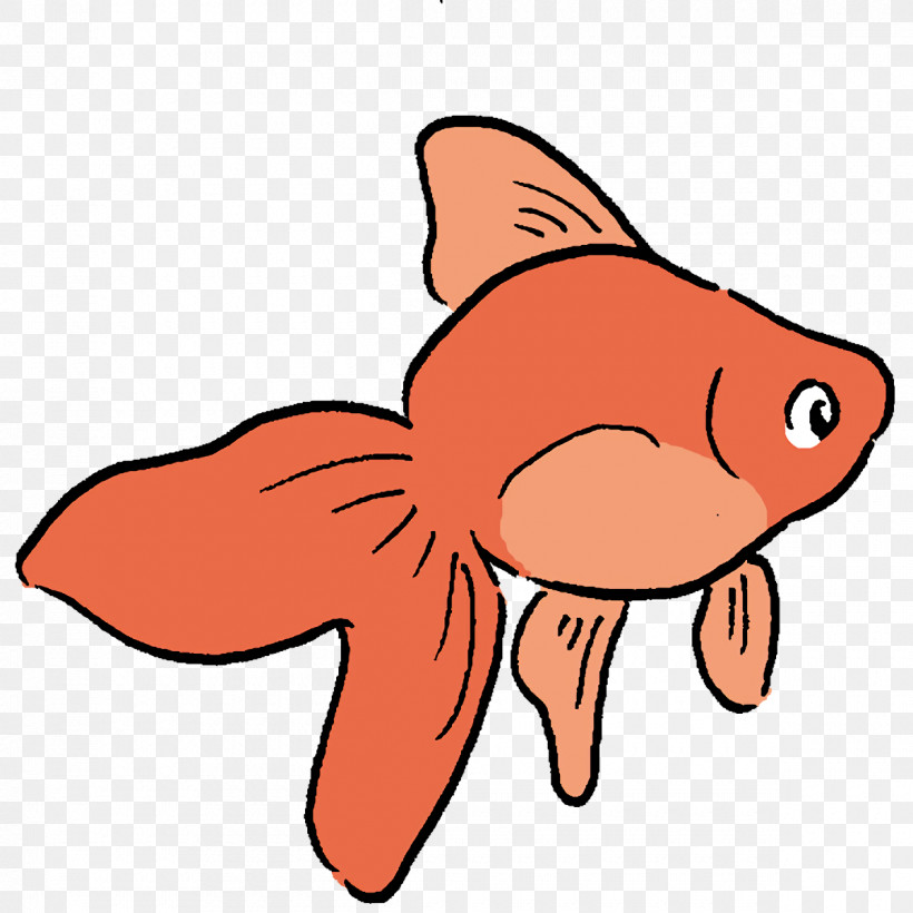 Cartoon Fish Snout Tail Orange S.a., PNG, 1200x1200px, Cartoon, Biology, Fish, Orange Sa, Science Download Free